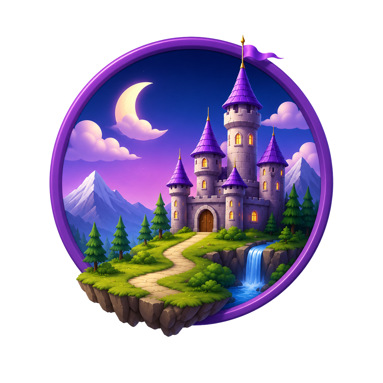 Diamond painting med fantasymotiv